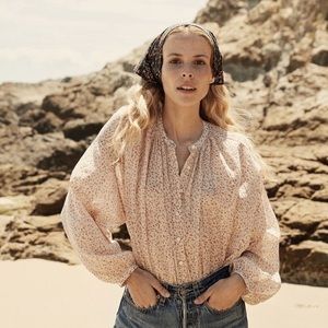 Doen Jane Blouse Pink Floral